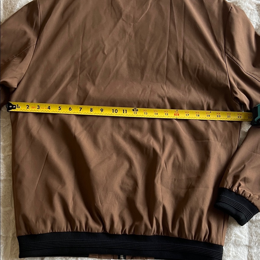 Brown Bomber Jacket - Picture 8 of 12